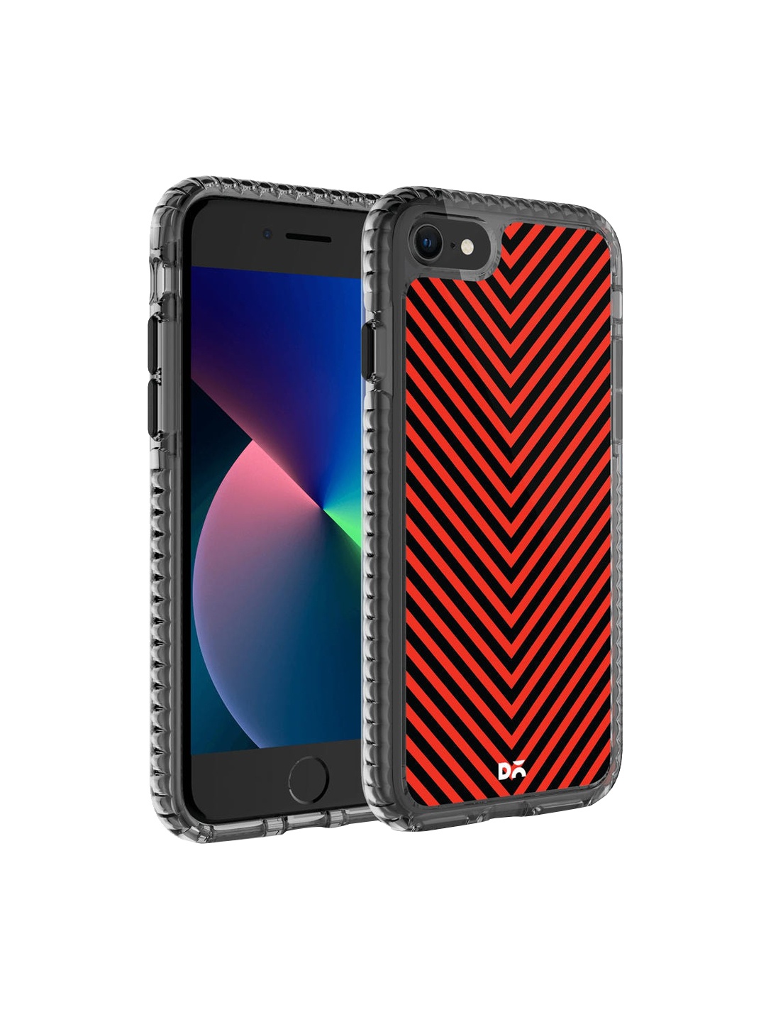 

DailyObjects Red & Black V Red iPhone 7 Mobile Case