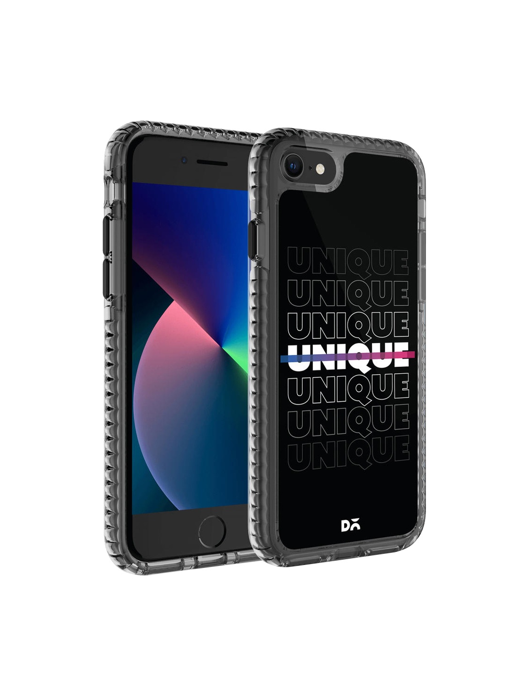 

DailyObjects Black Printed iPhone 7 Phone Case