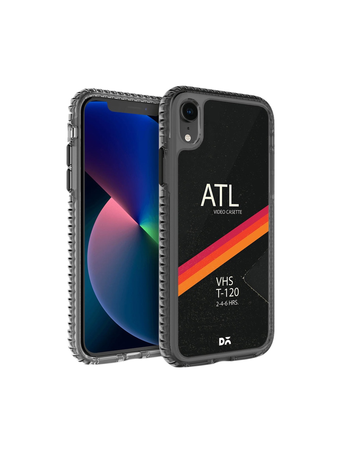 

DailyObjects Black & White T-120 Video Cassette iPhone XR Back Case