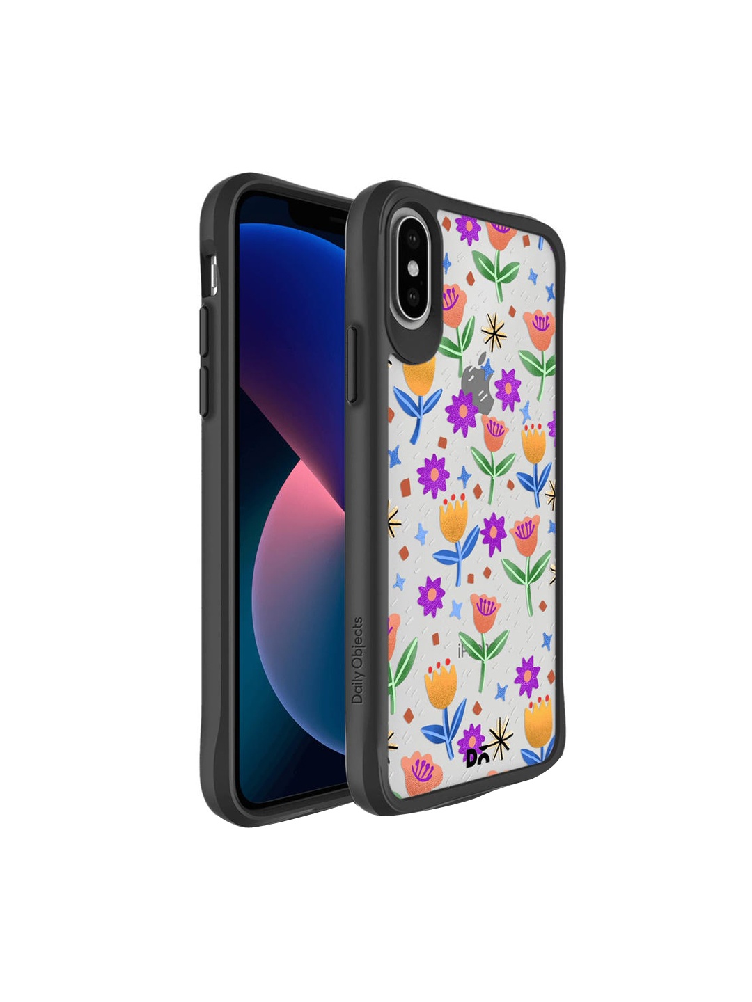 

DailyObjects White & Purple Shining Tulips iPhone XS Max Back Case