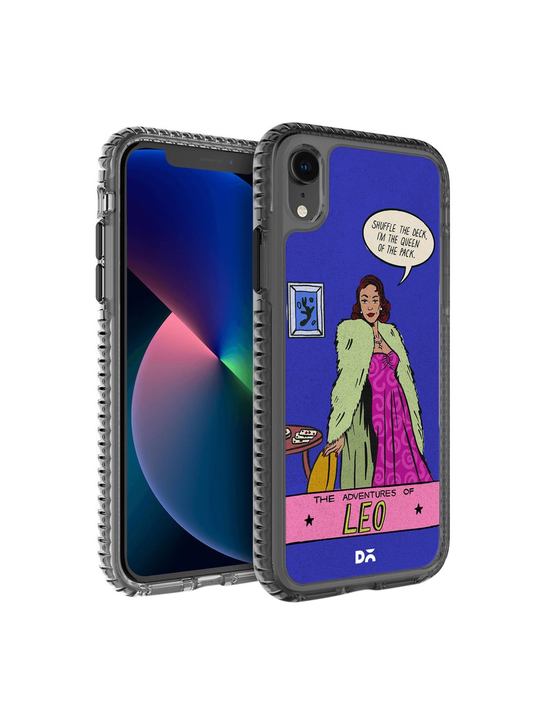 

DailyObjects Blue & Green Leo iPhone XR Back Case