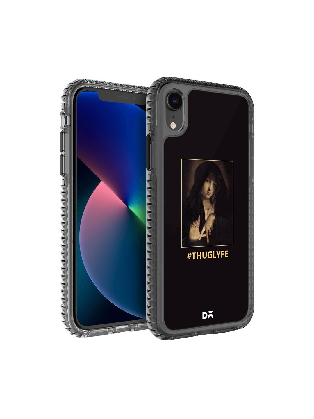 

DailyObjects Yellow & Black Printed Thug Lyfe iPhone XR Phone Case