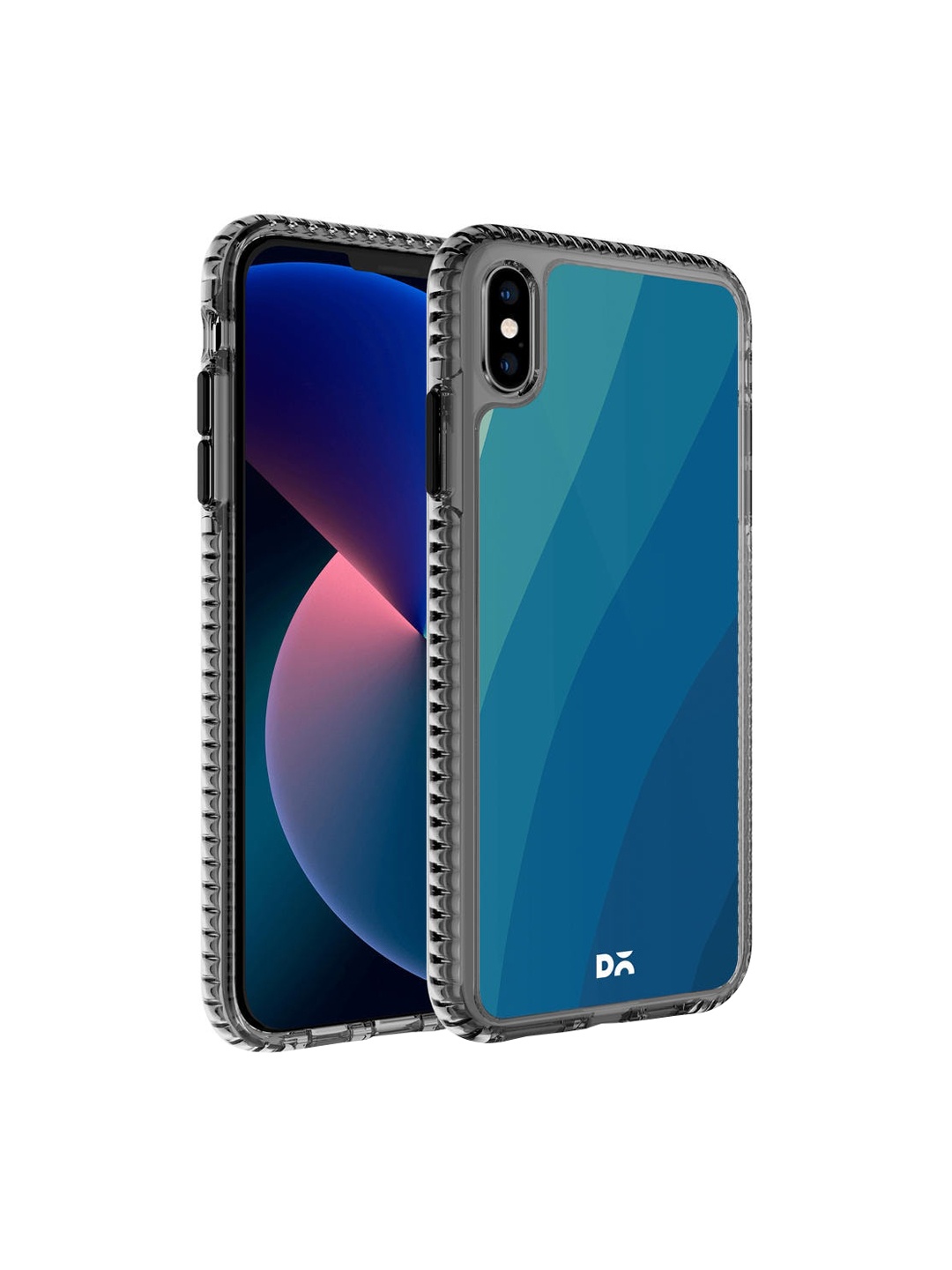 

DailyObjects Blue Sea Waves iPhone X Back Case