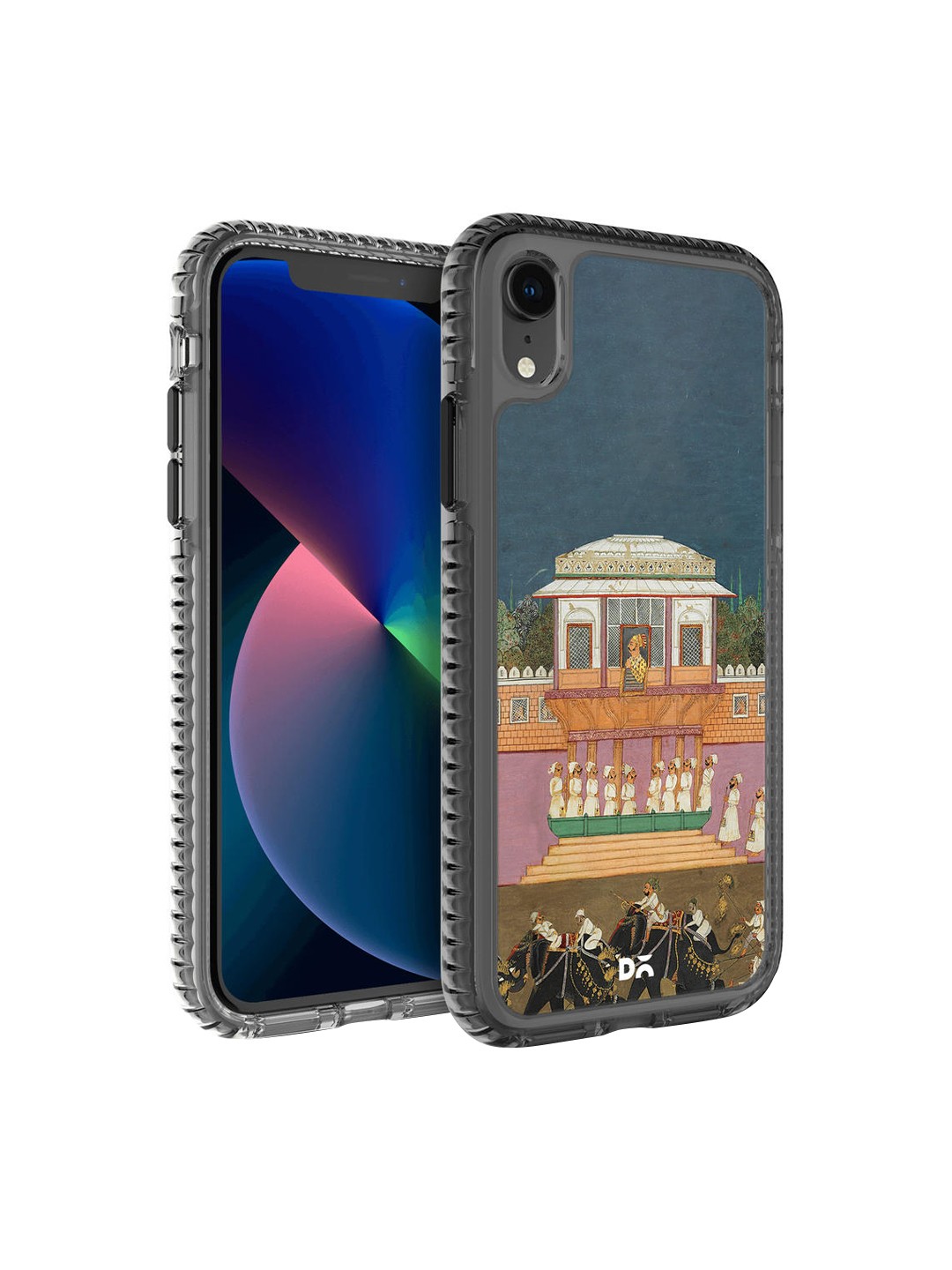 

DailyObjects Blue & Pink Royal Parade Stride 2.0 iPhone XR Back Case