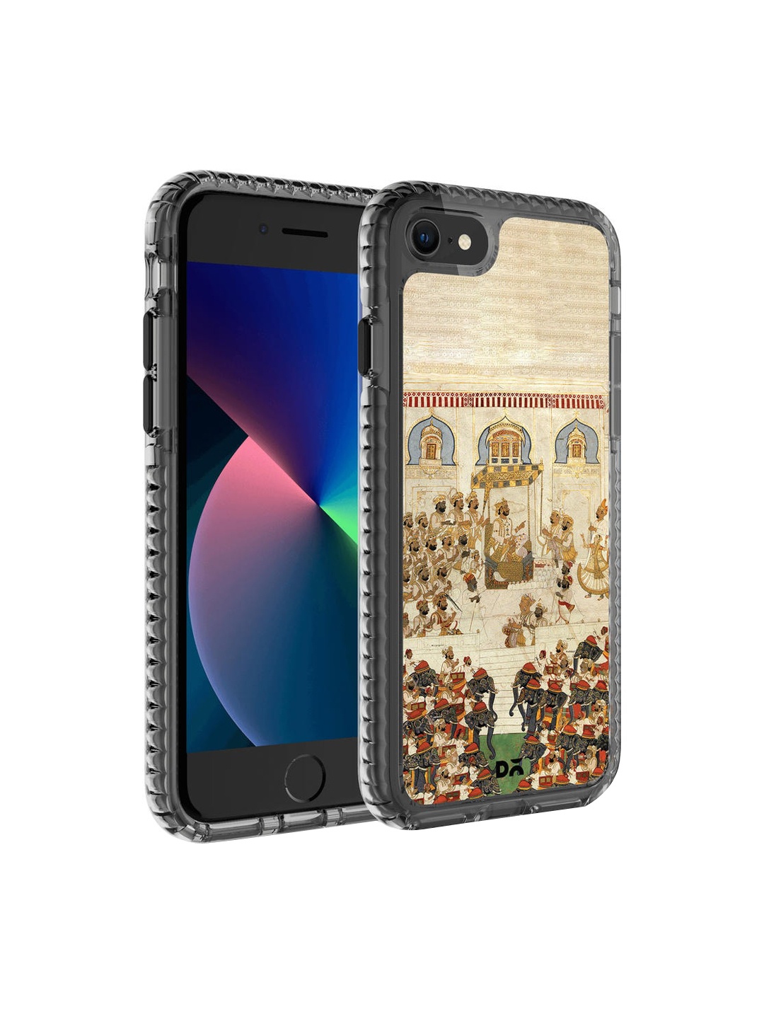

DailyObjects Beige & Brown Royal Decree iPhone 8 Mobile Case