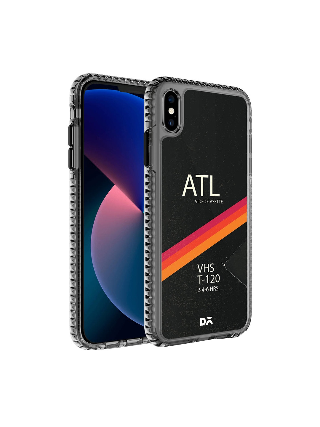 

DailyObjects Black & Red T-120 Video Cassette iPhone XS Max Back Case