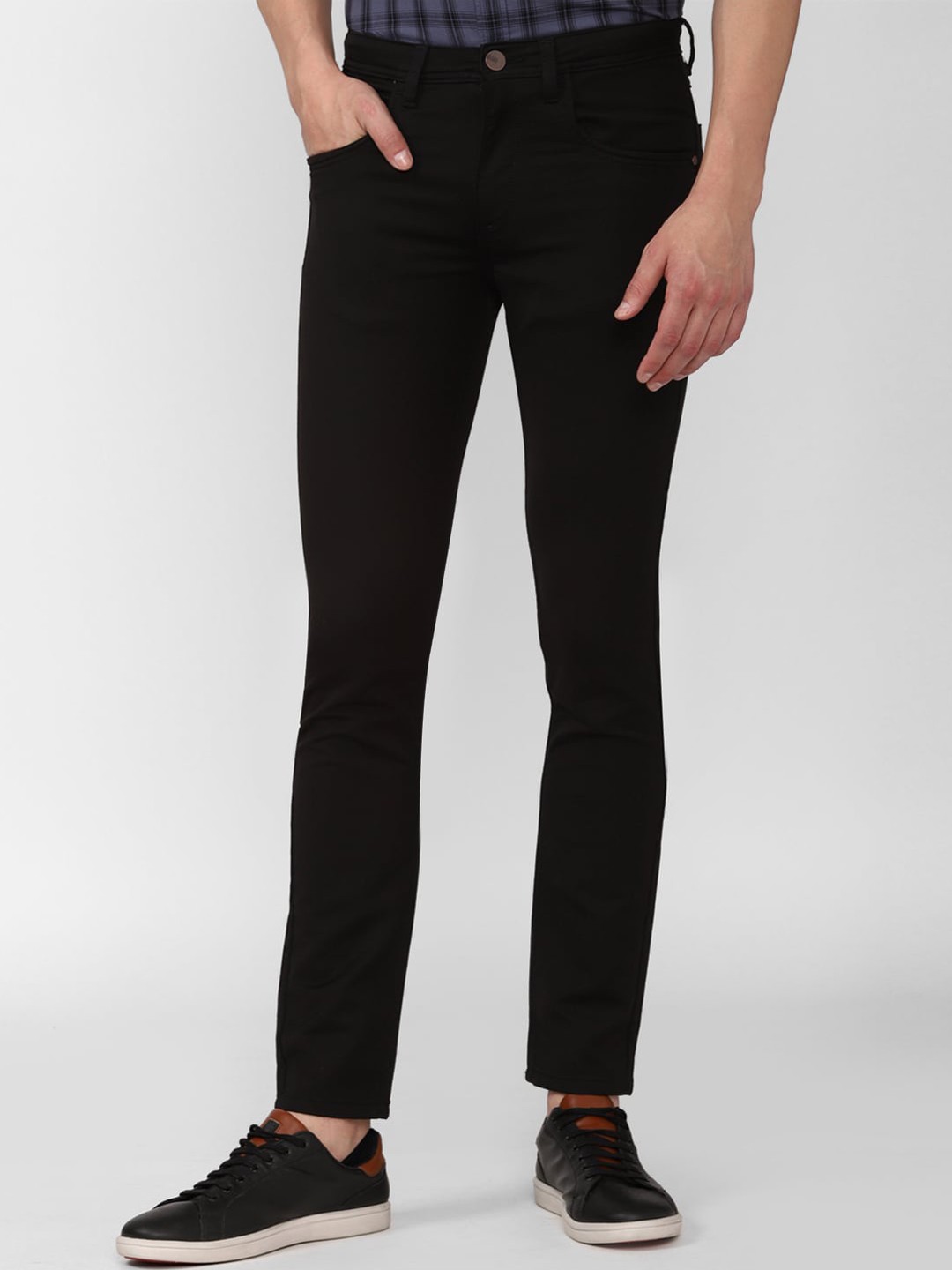 

V Dot Men Black Skinny Fit Jeans