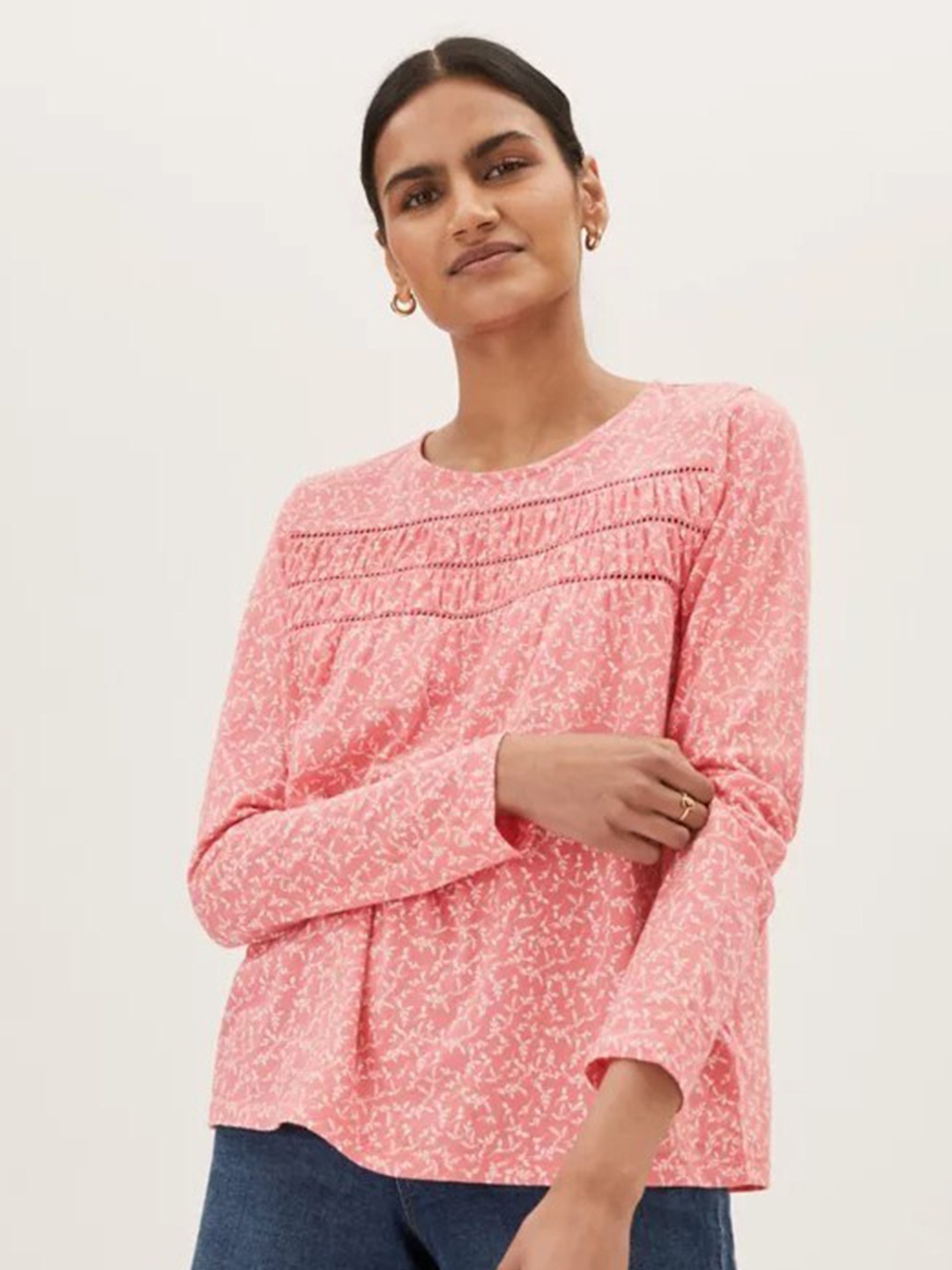

Marks & Spencer Coral Top