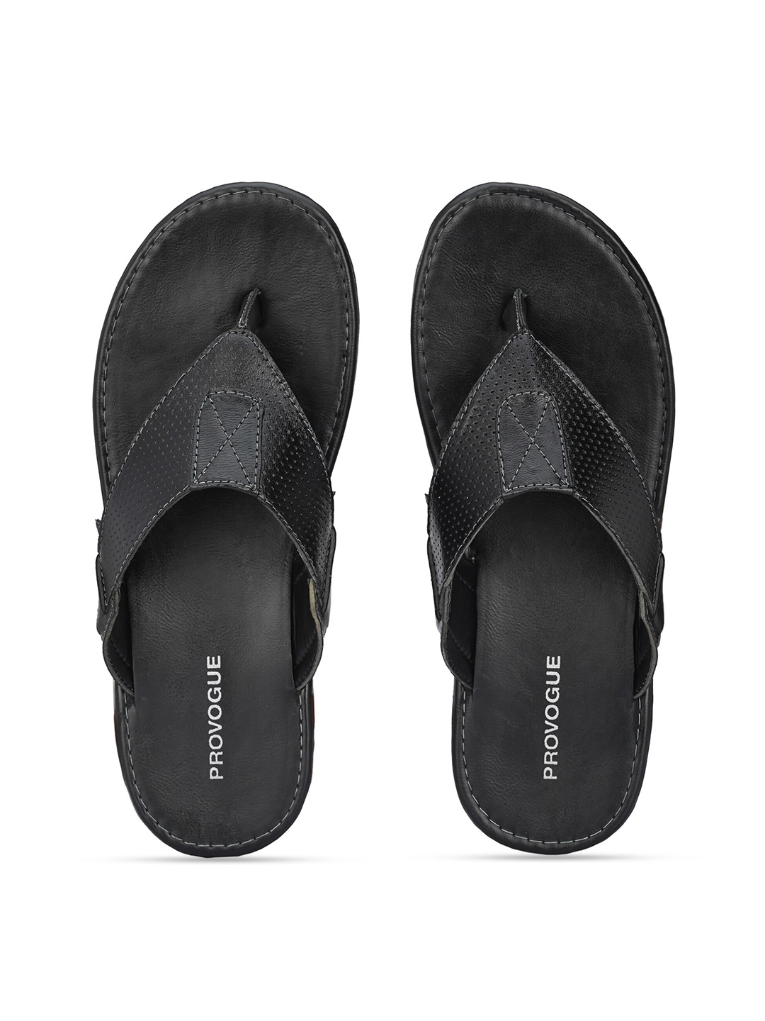 

Provogue Men Black & White Slip-On