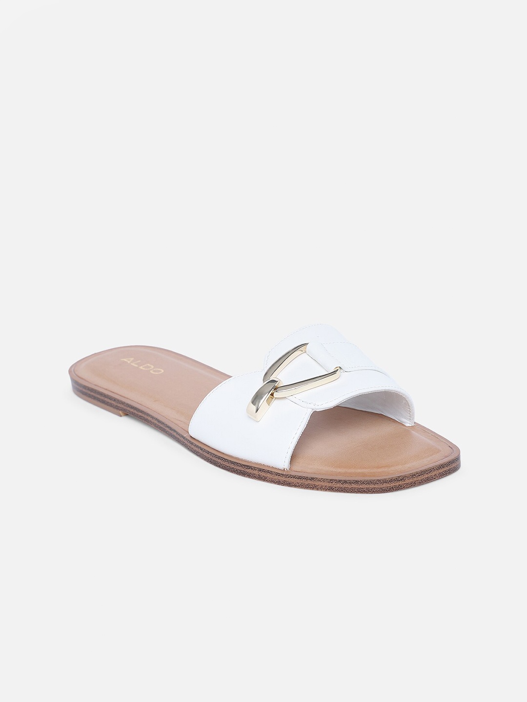 

ALDO Women White Flats