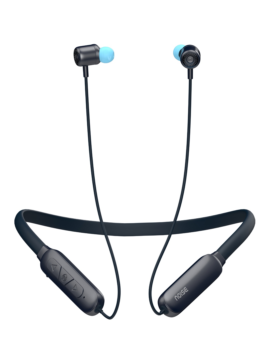 

Noise Nerve Pro Wireless Neckband with 35hrs of playtime, ESR and Instacharge - Cyan Blue