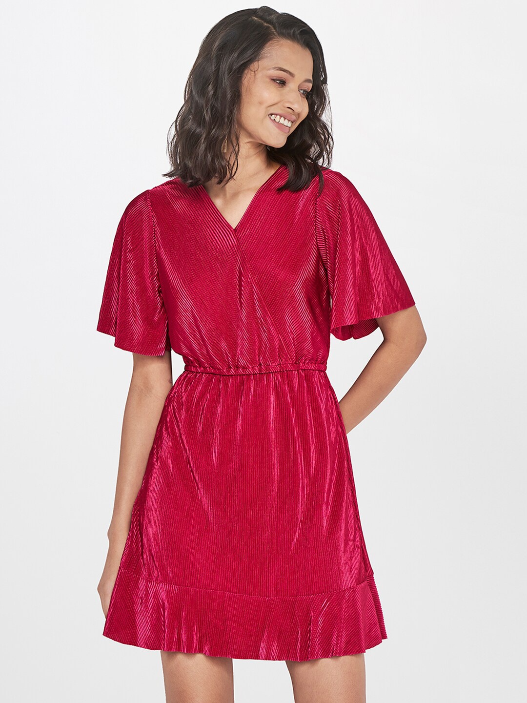 

AND Red Mini Dress