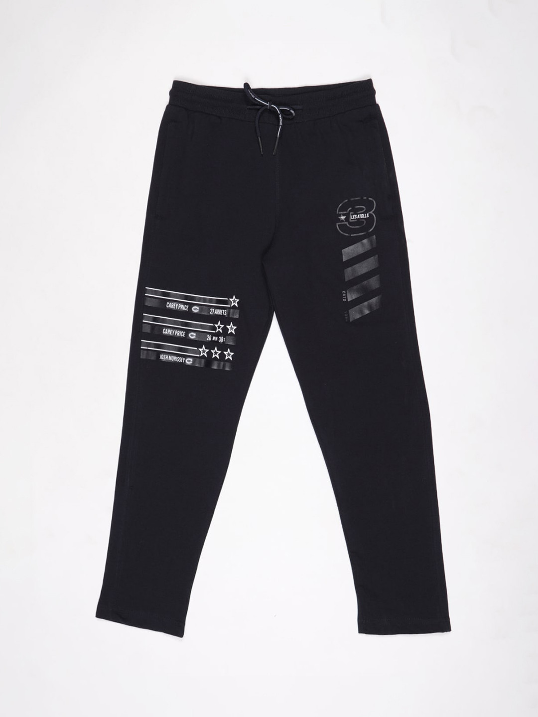 

V2 Value & Variety Boys Navy Blue Printed Lounge Pants