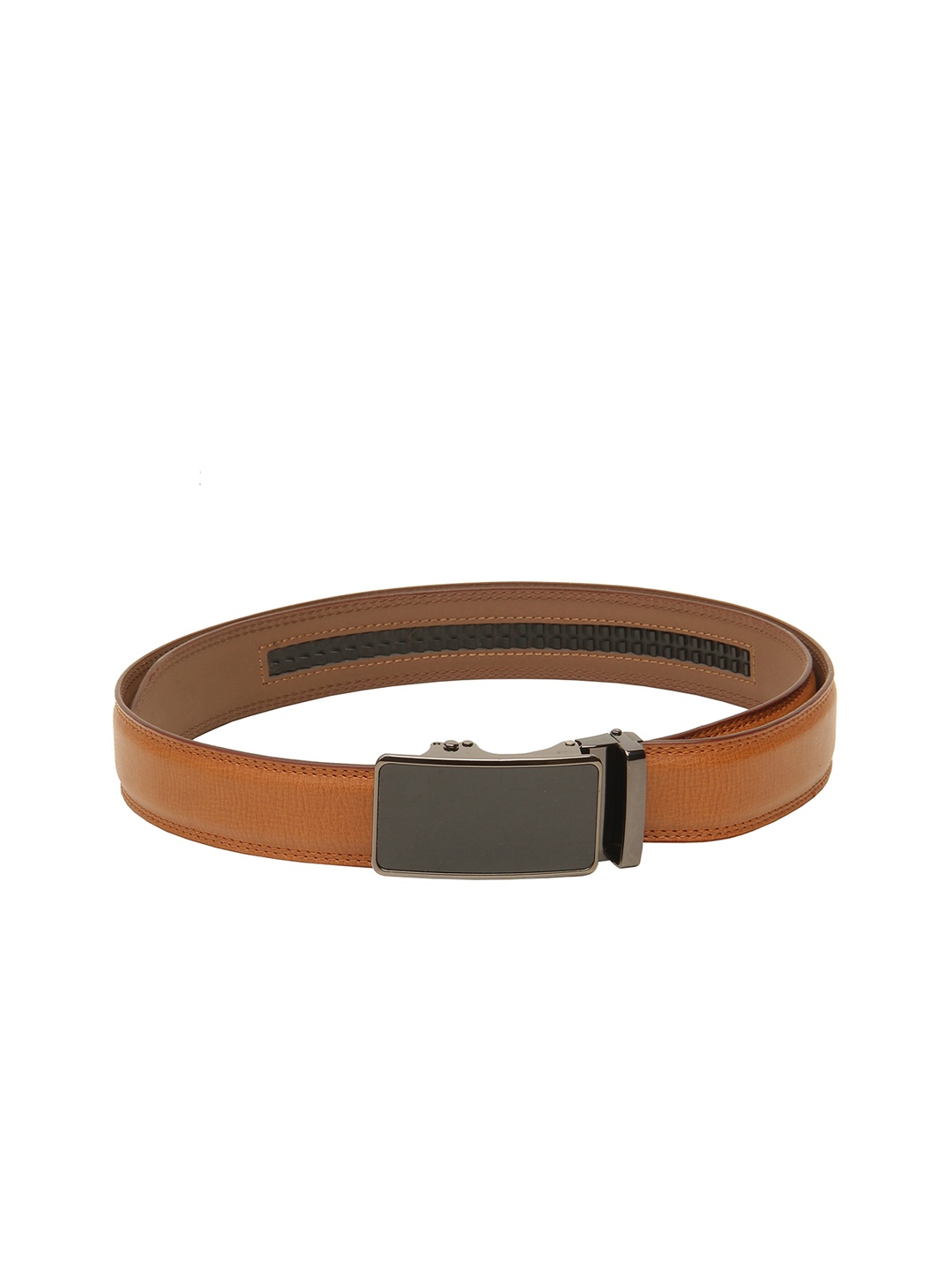 

Calvadoss Men Brown PU casual Belt
