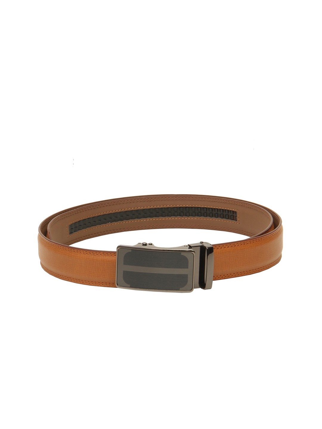 

Calvadoss Men Brown PU casual Belt