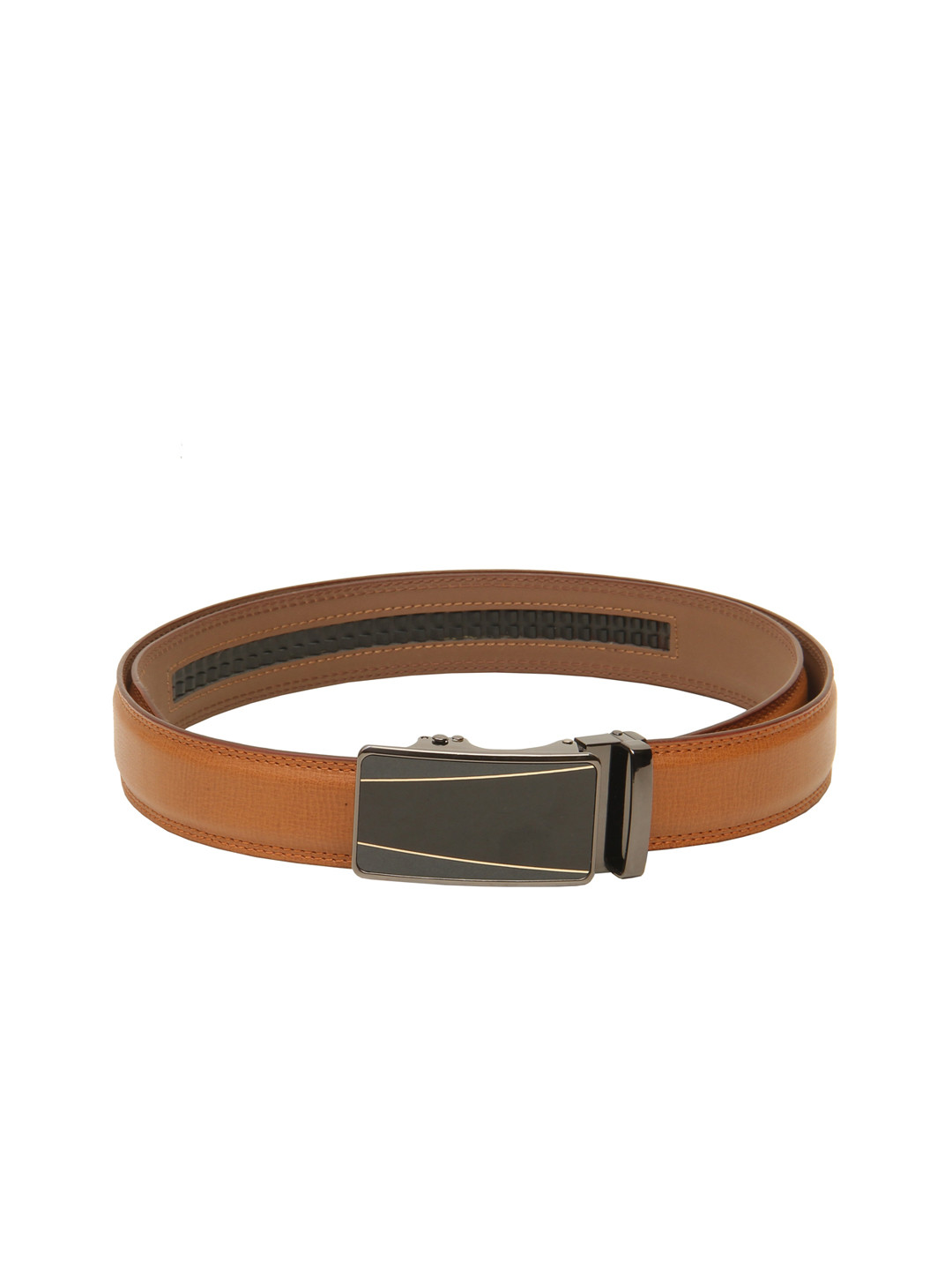 

Calvadoss Men Brown PU casual Belt
