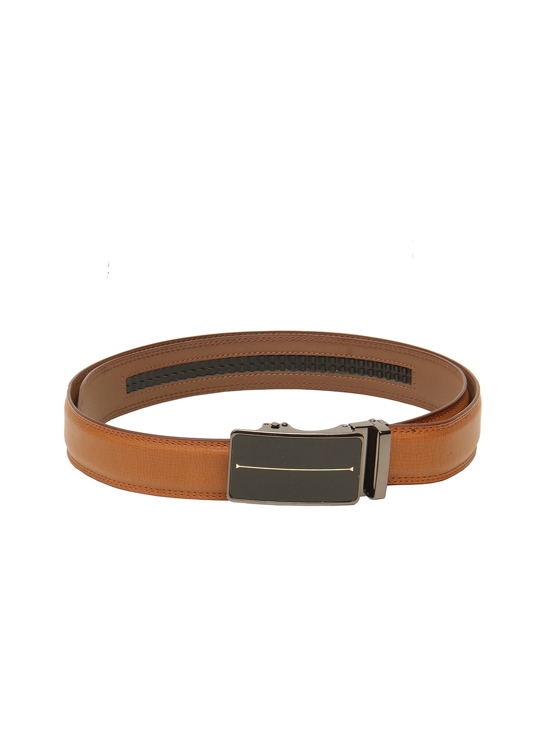 

Calvadoss Men Brown PU Casual Belt