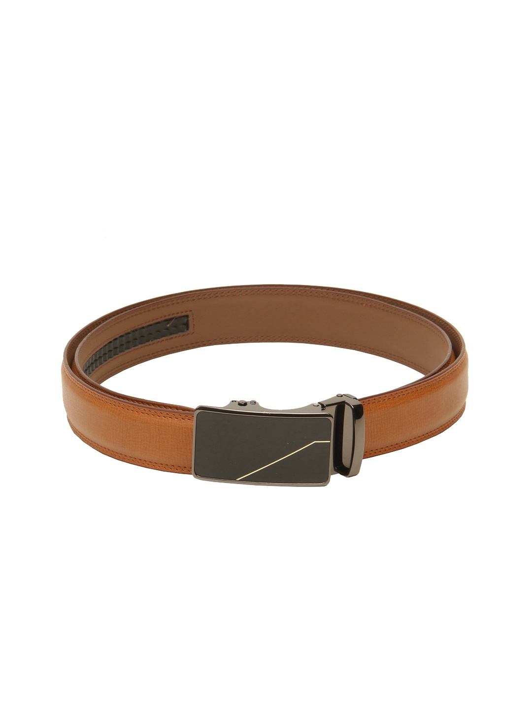 

Calvadoss Men Brown PU Belt