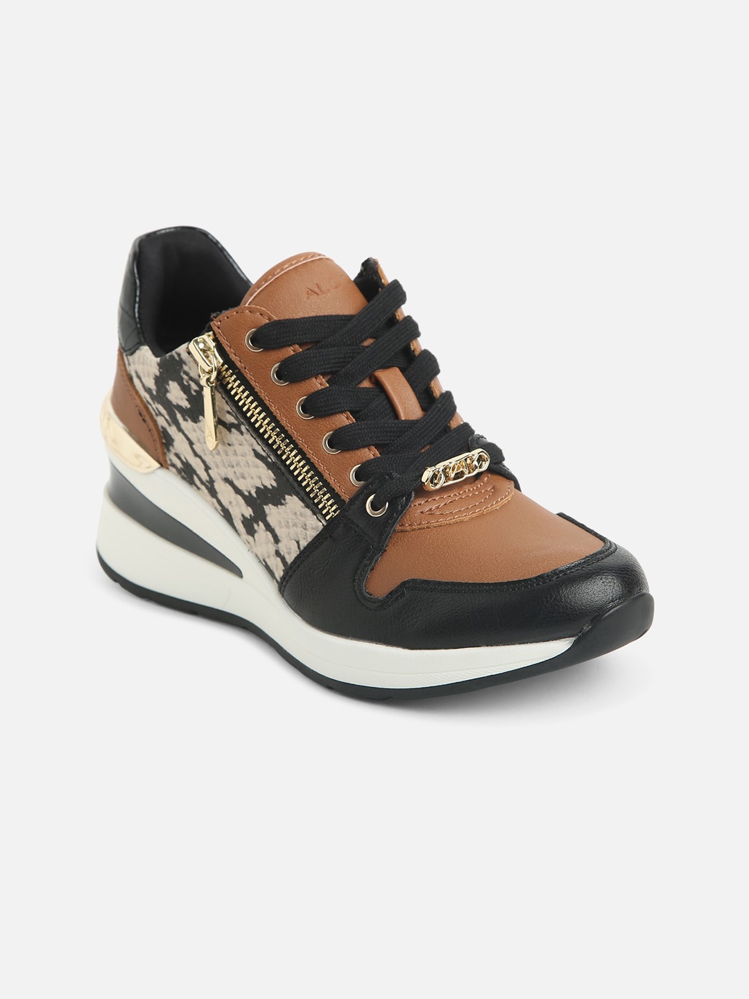 

ALDO Women Black Colourblocked Trekking Shoes