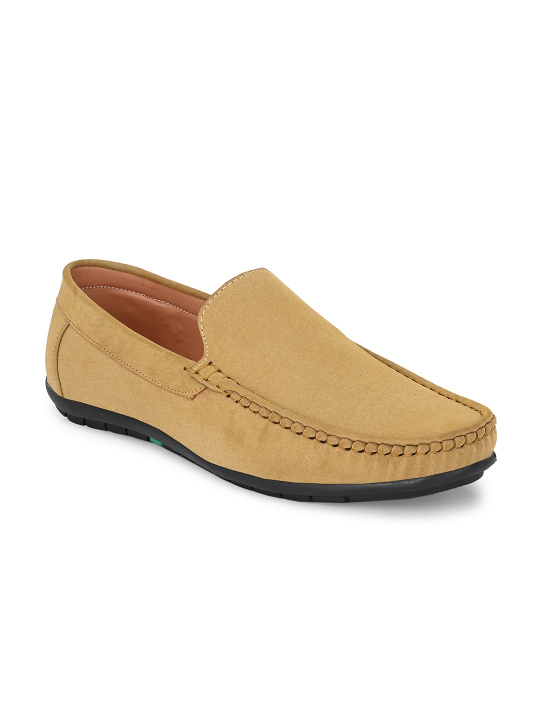 

Provogue Men Beige Synthetic Slip on Loafers