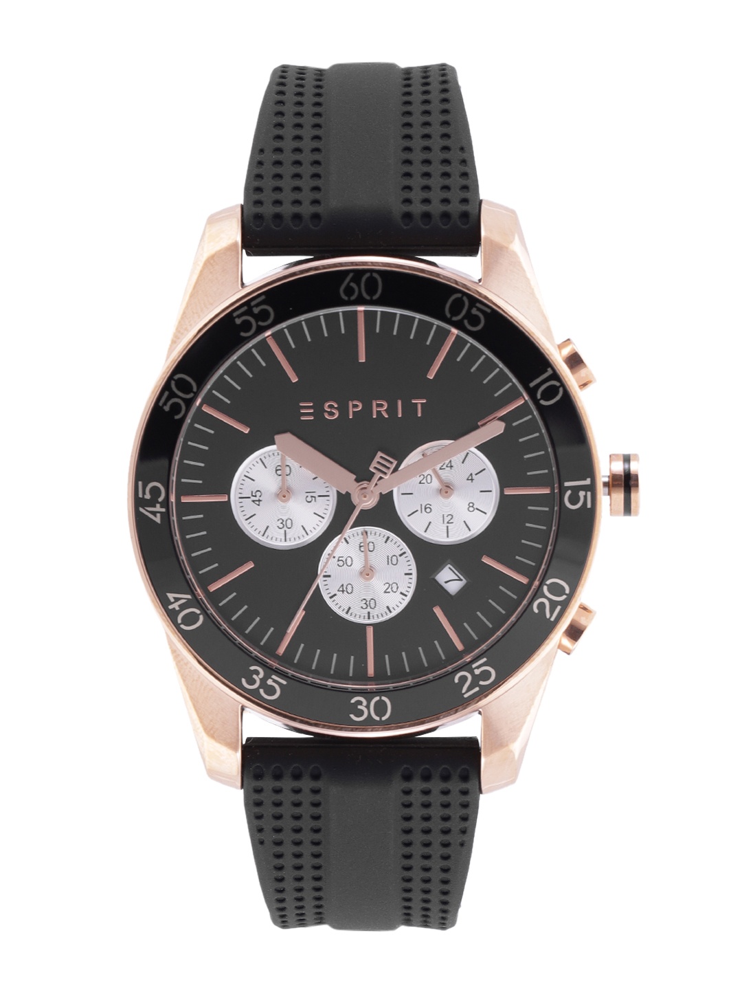 

ESPRIT Men Black Dial & Straps Chronograph Analogue Watch ES1G204P0065