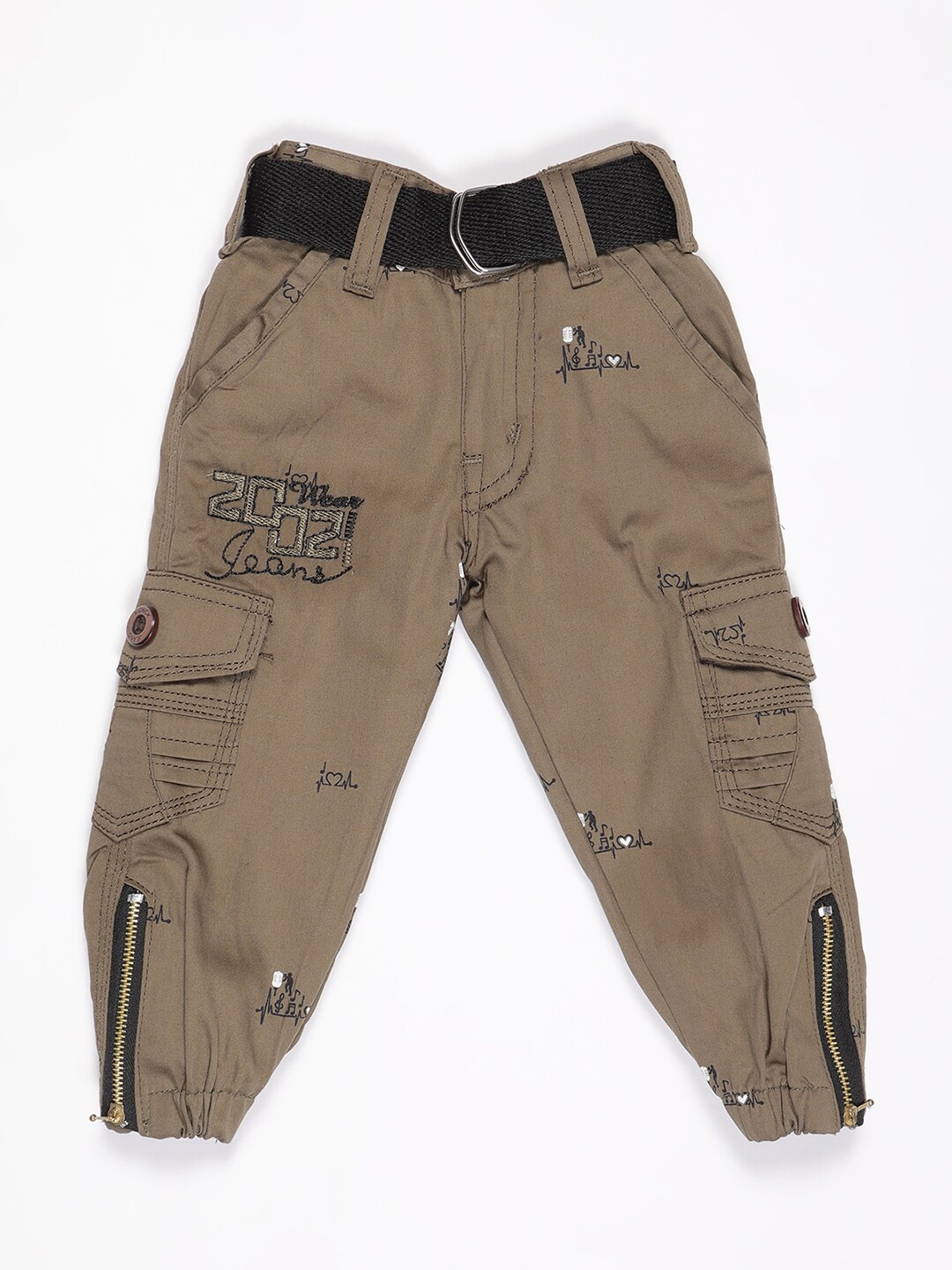 

V2 Value & Variety Boys Green Joggers Trousers