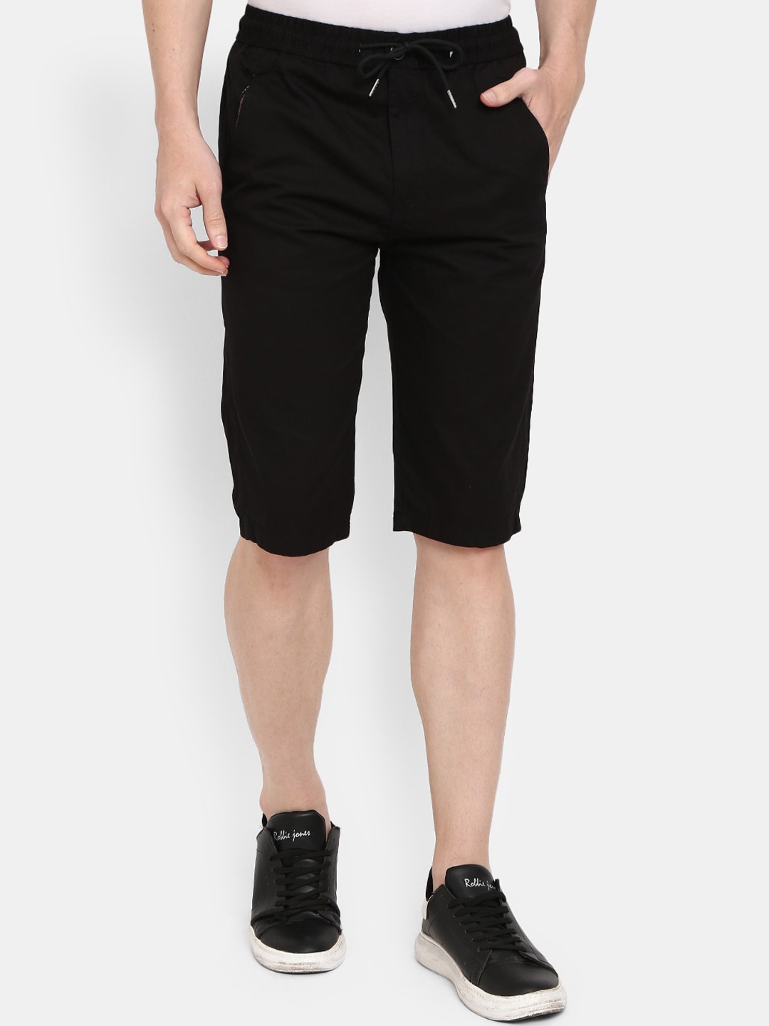 

V-Mart Men Black Shorts