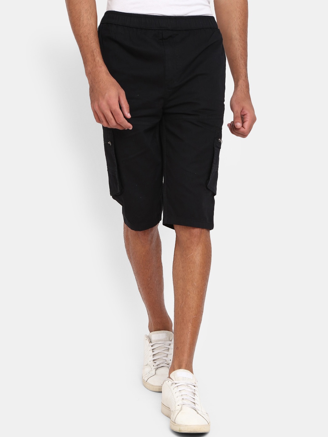 

V-Mart Men Black Shorts