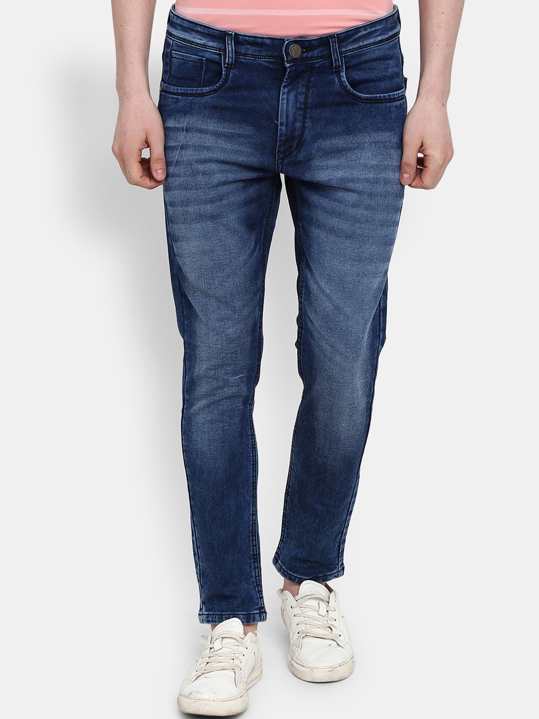 

V-Mart Men Blue Classic Heavy Fade Jeans