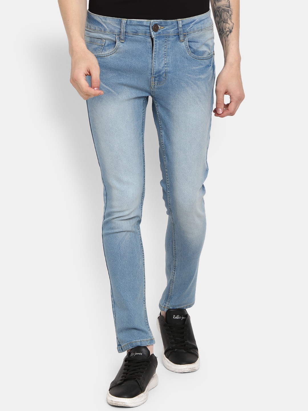 

V-Mart Men Blue Classic Heavy Fade Jeans