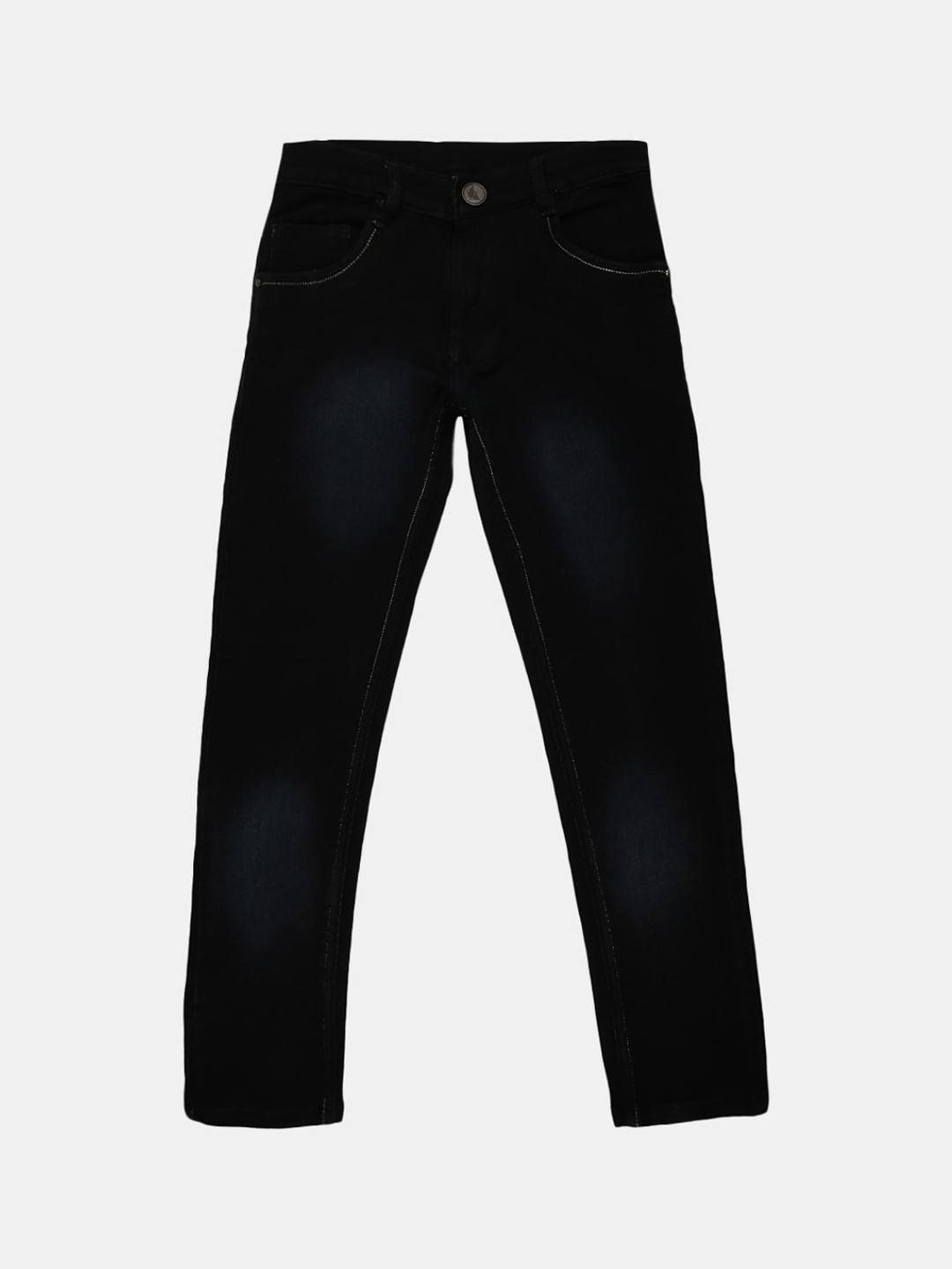

V-Mart Boys Black Classic Light Fade Jeans