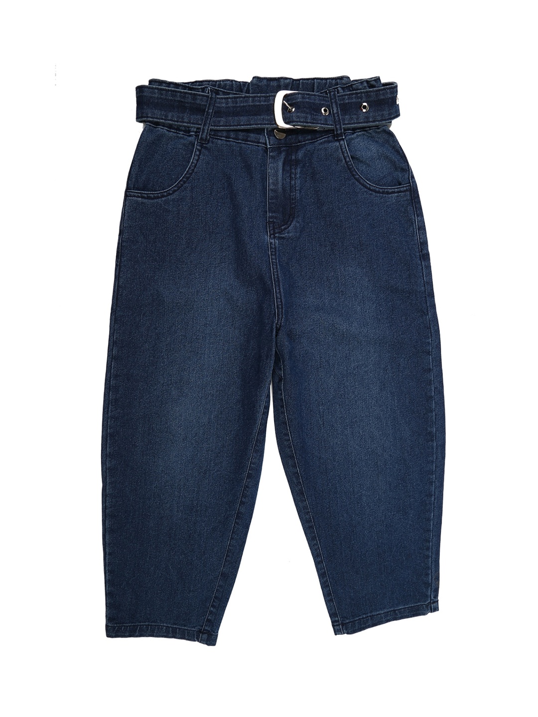 

V-Mart Girls Blue Solid Classic Denim Jeans