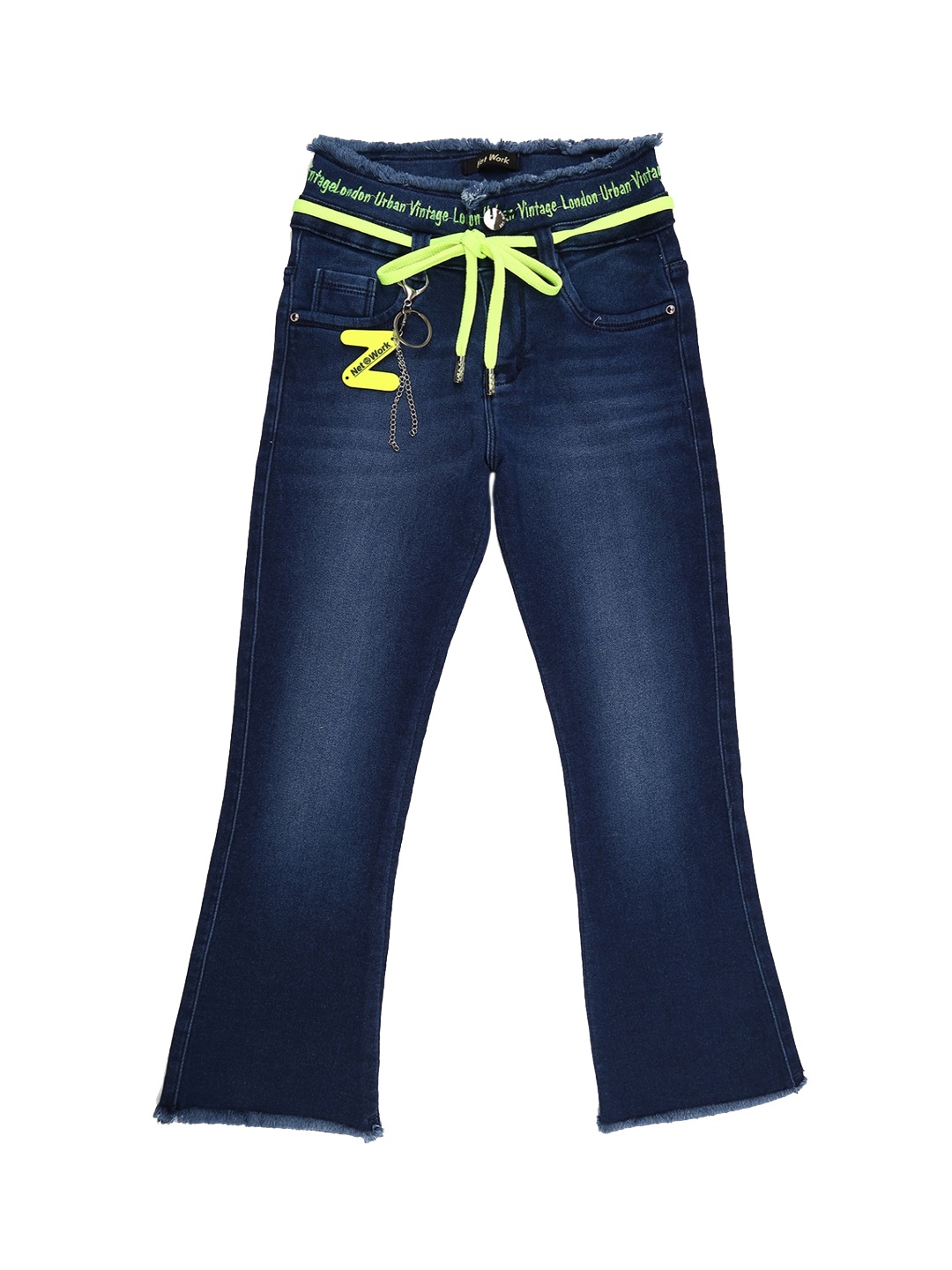 

V-Mart Girls Blue Classic Light Fade Jeans