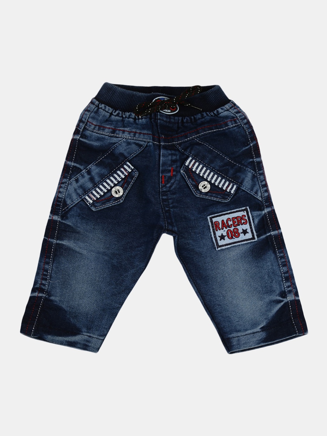 

V-Mart Unisex Kids Blue Classic Light Fade Jeans
