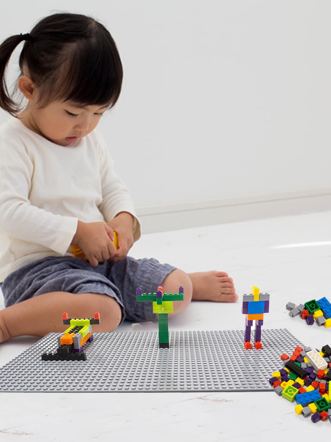 

WEMBLEY Kids Multi-Coloured Brick Baseplate Board