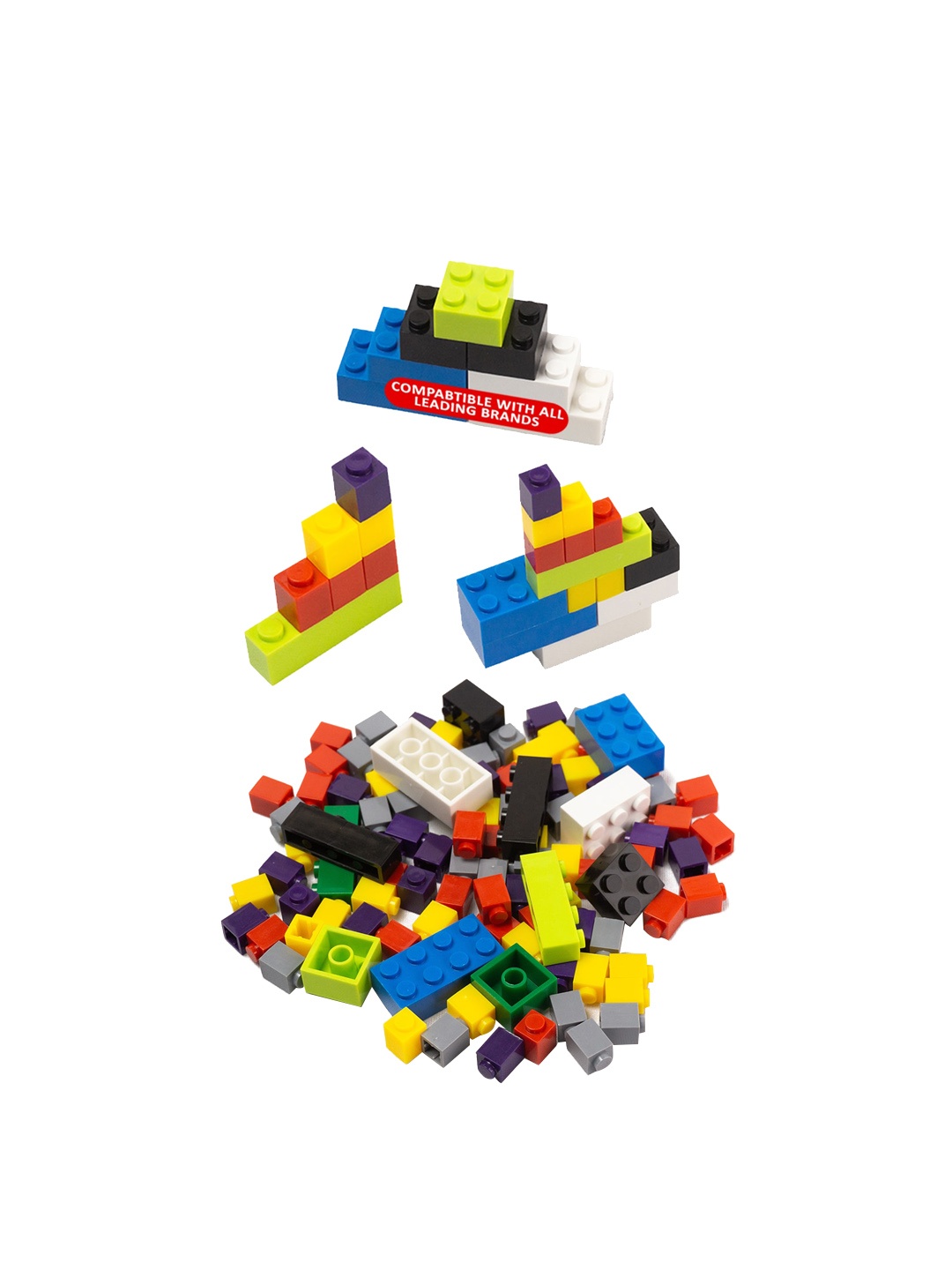 

WEMBLEY Kids Multi-Coloured Brick Play Set