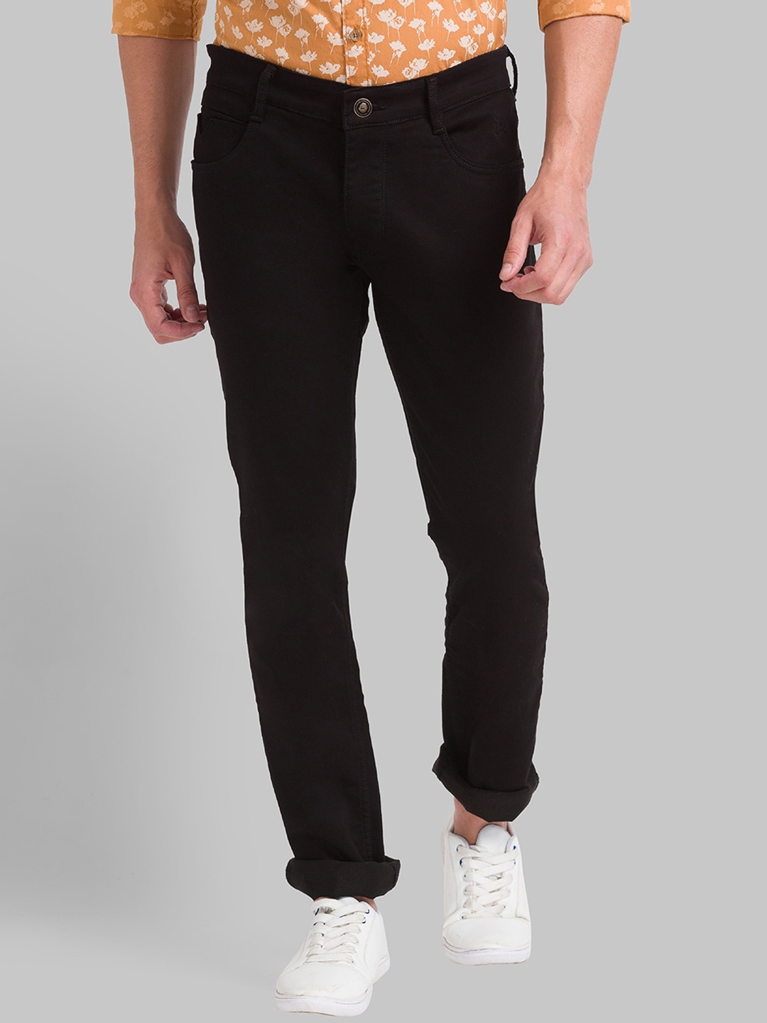 

Parx Men Black Skinny Fit Jeans