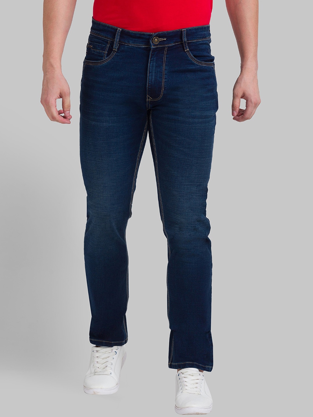 

Parx Men Blue Slim Fit Light Fade Jeans