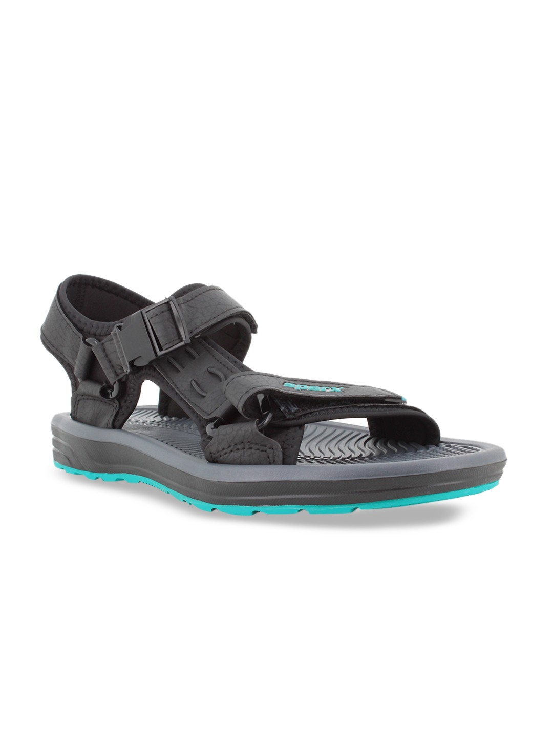 

Sparx Men Black Sports Sandals