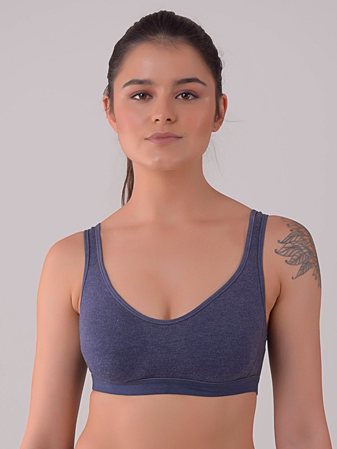 

Apraa & Parma Navy Blue Bra