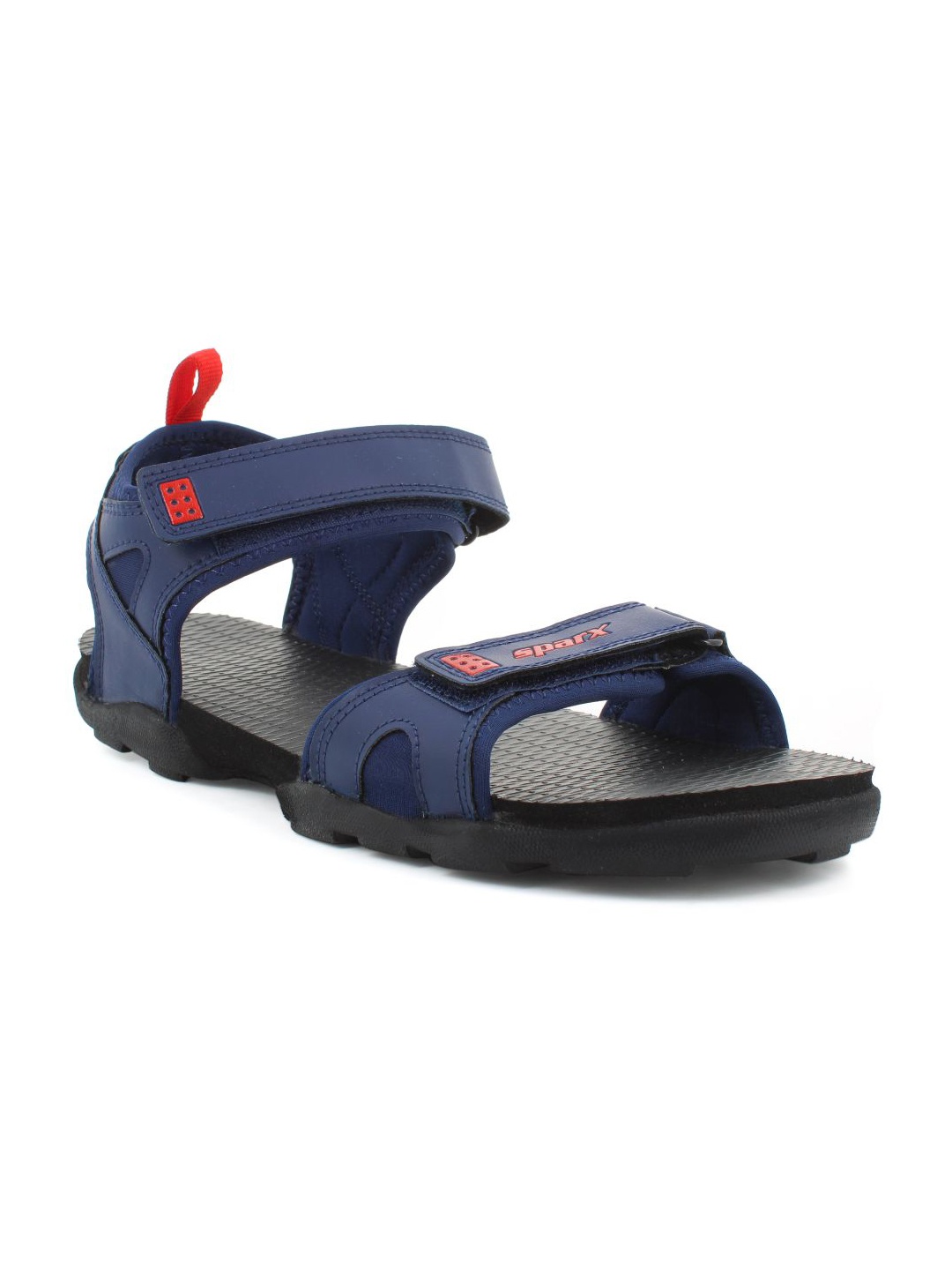 

Sparx Men Navy Blue Solid Sports Sandals