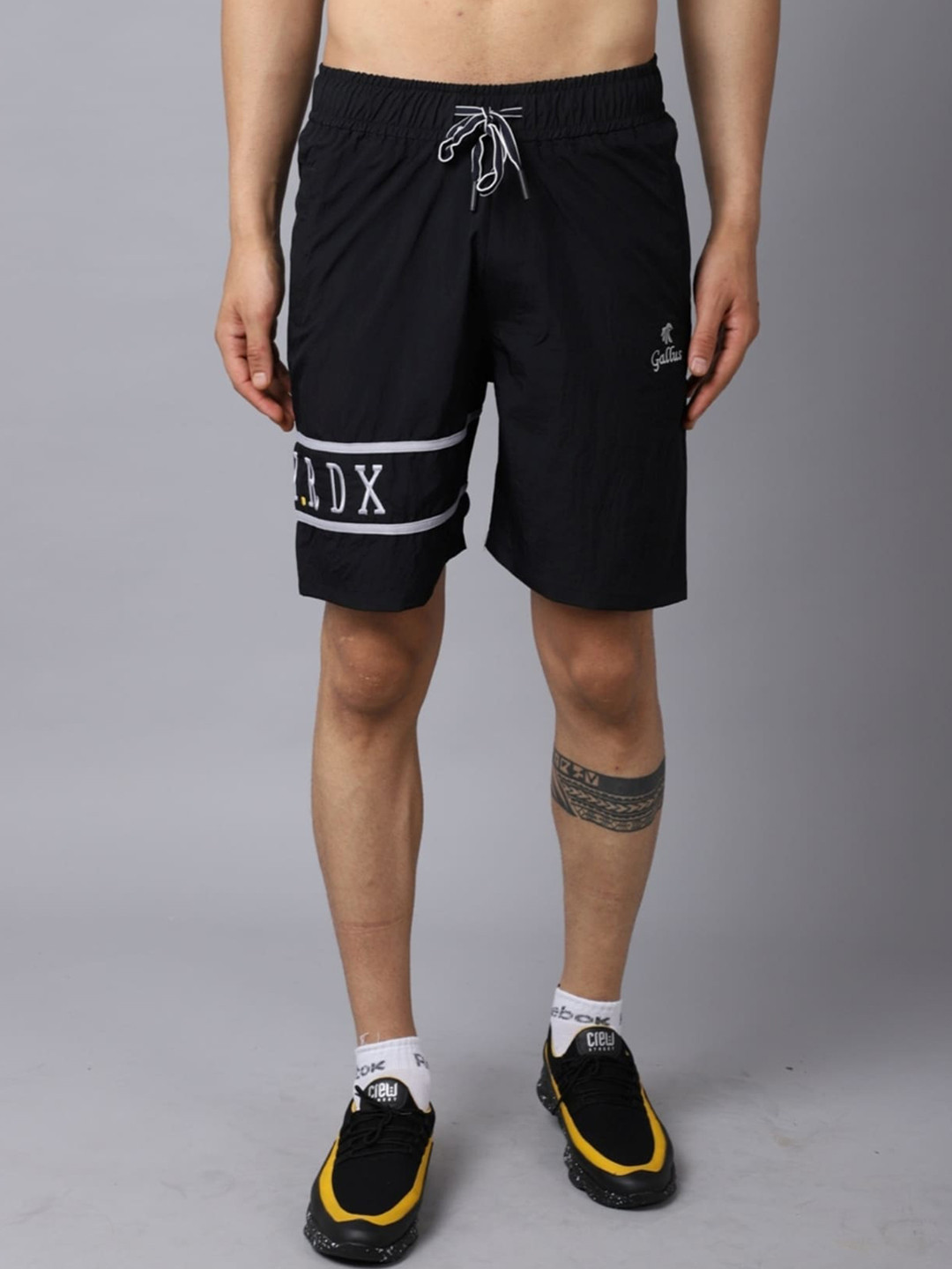 

Gallus Men Black Training or Gym Shorts