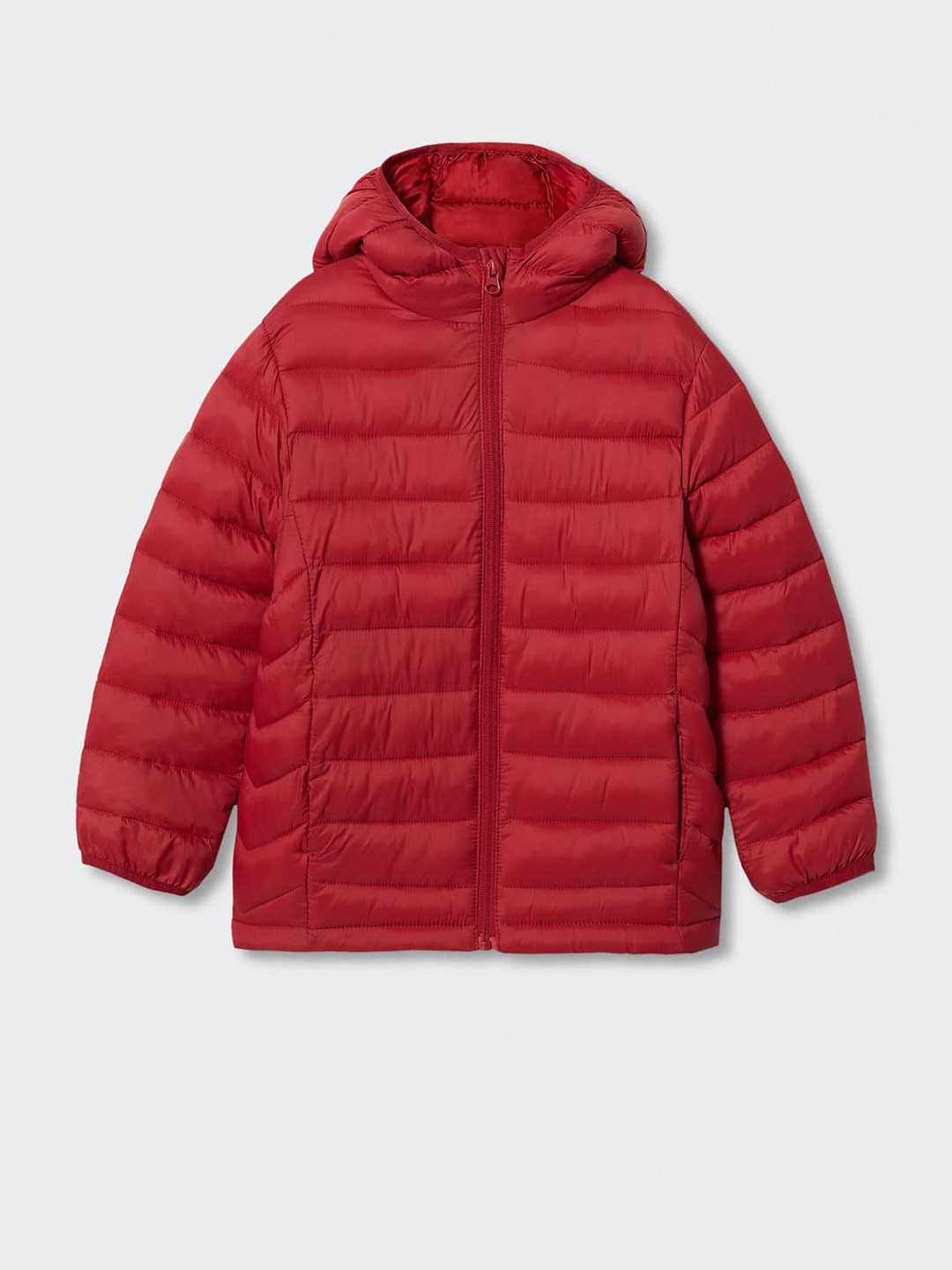 

Mango Kids Boys Sustainable Padded Jacket, Red