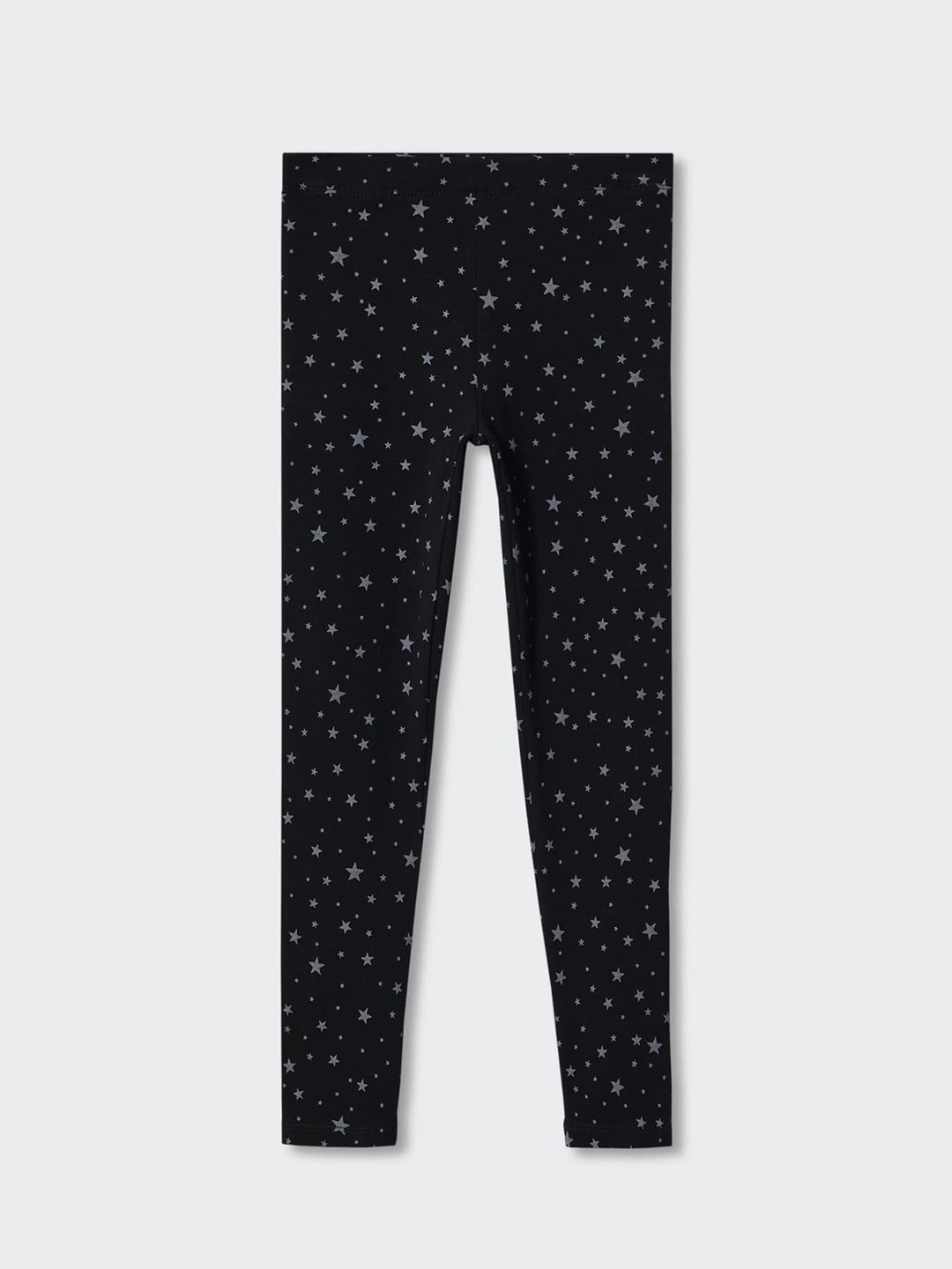 

Mango Kids Girls Black & Grey Conversational Print Leggings
