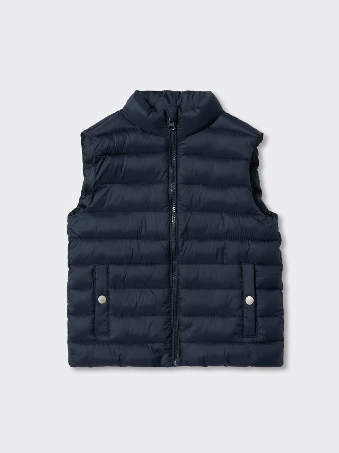 

Mango Kids Girls Sustainable Padded Jacket, Navy blue