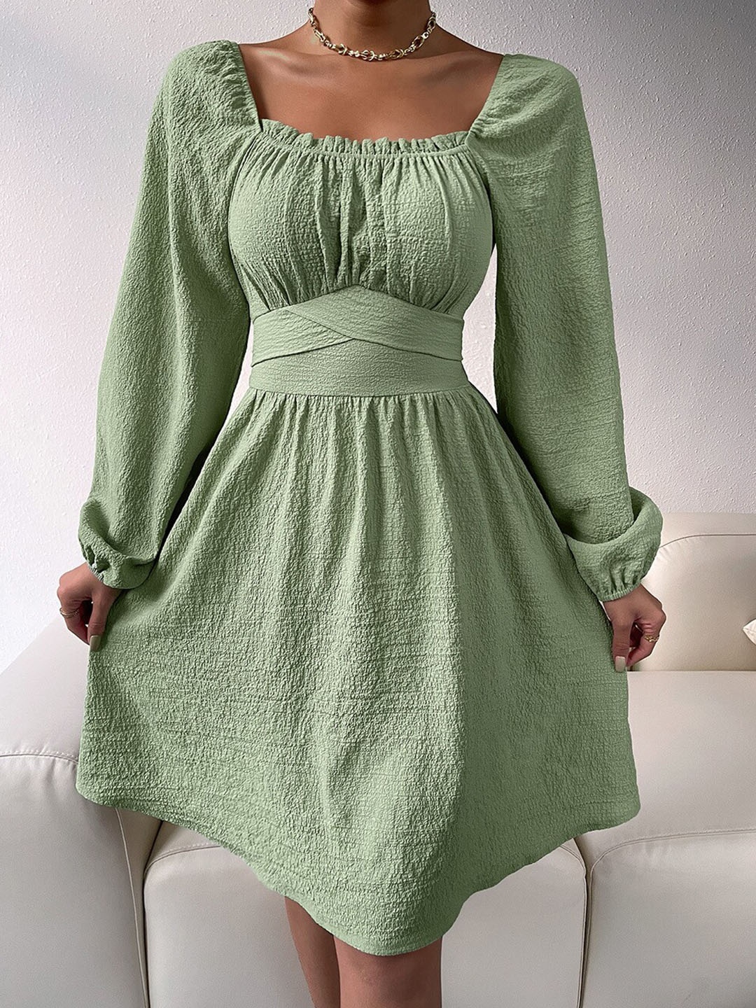 

StyleCast Women Green Dress