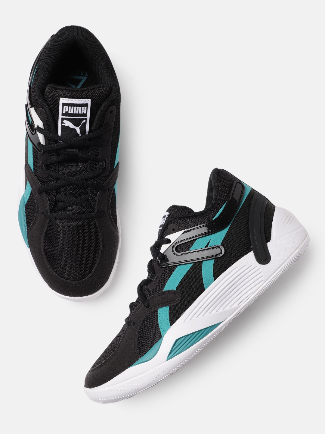 

Puma Unisex Black TRC Blaze Court Basketball Shoes