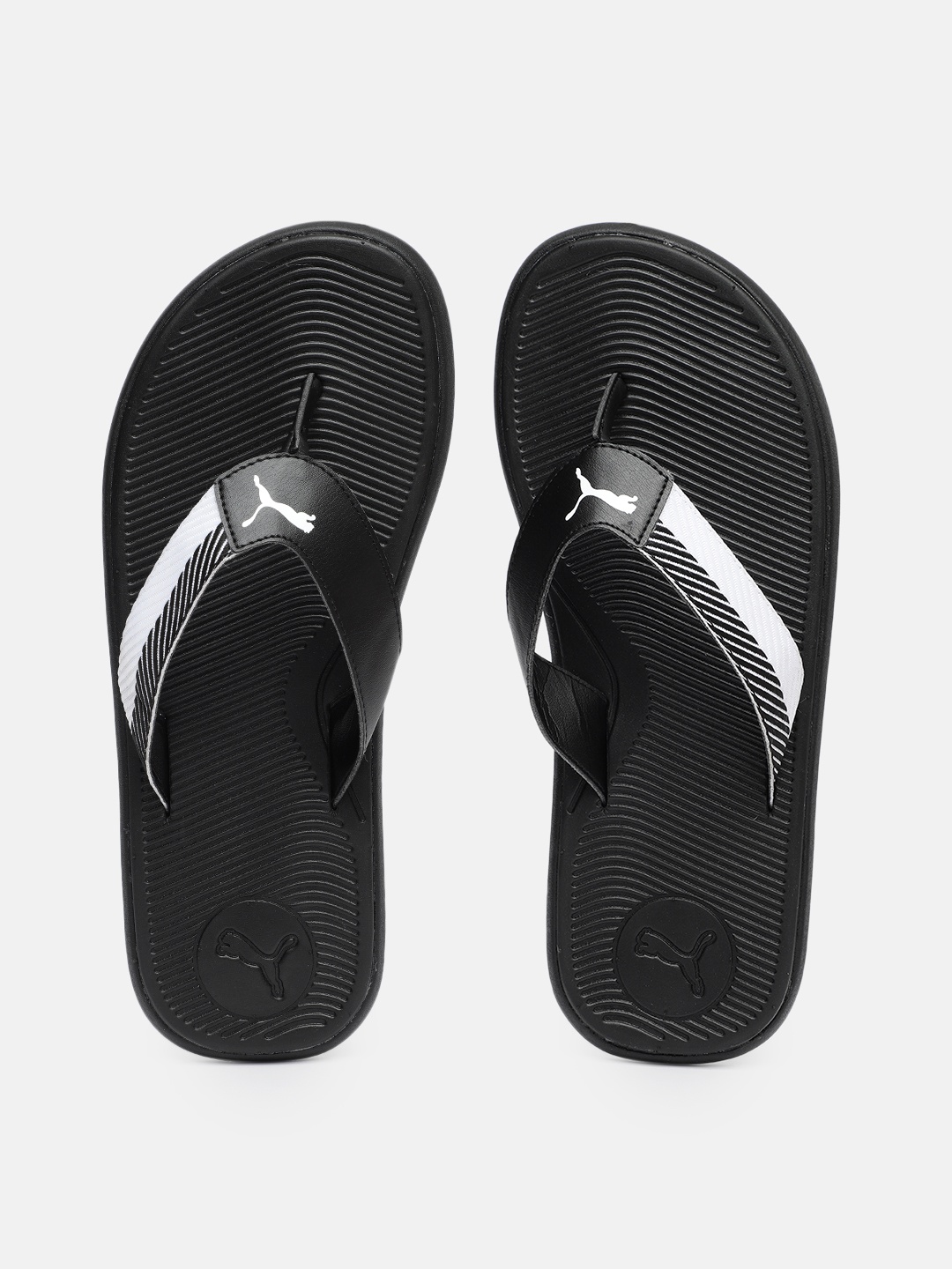 

Puma Men Black Ricordo V2 Thong Flip-Flops