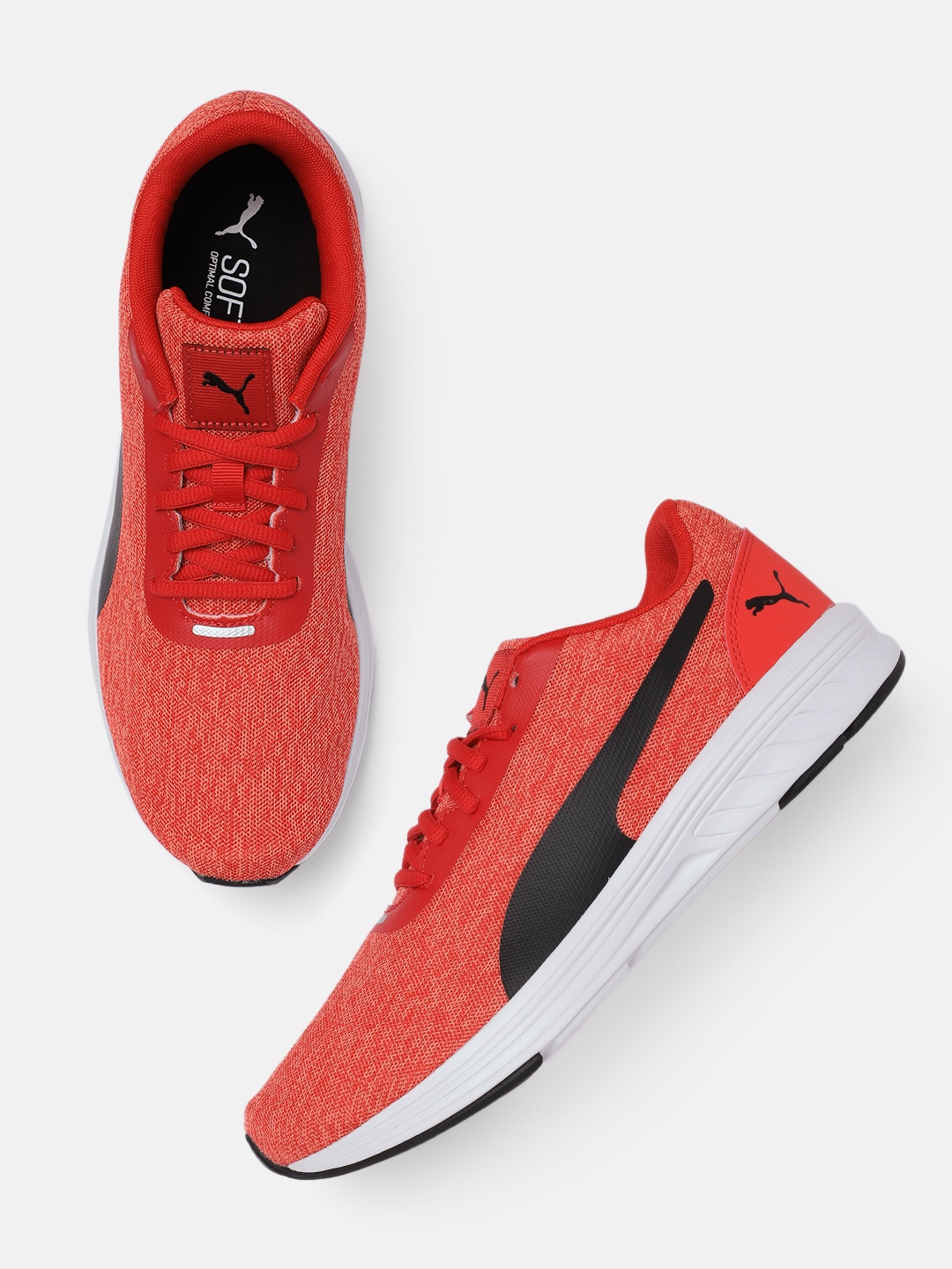 

Puma Unisex Red Solar Runner Running Shoes