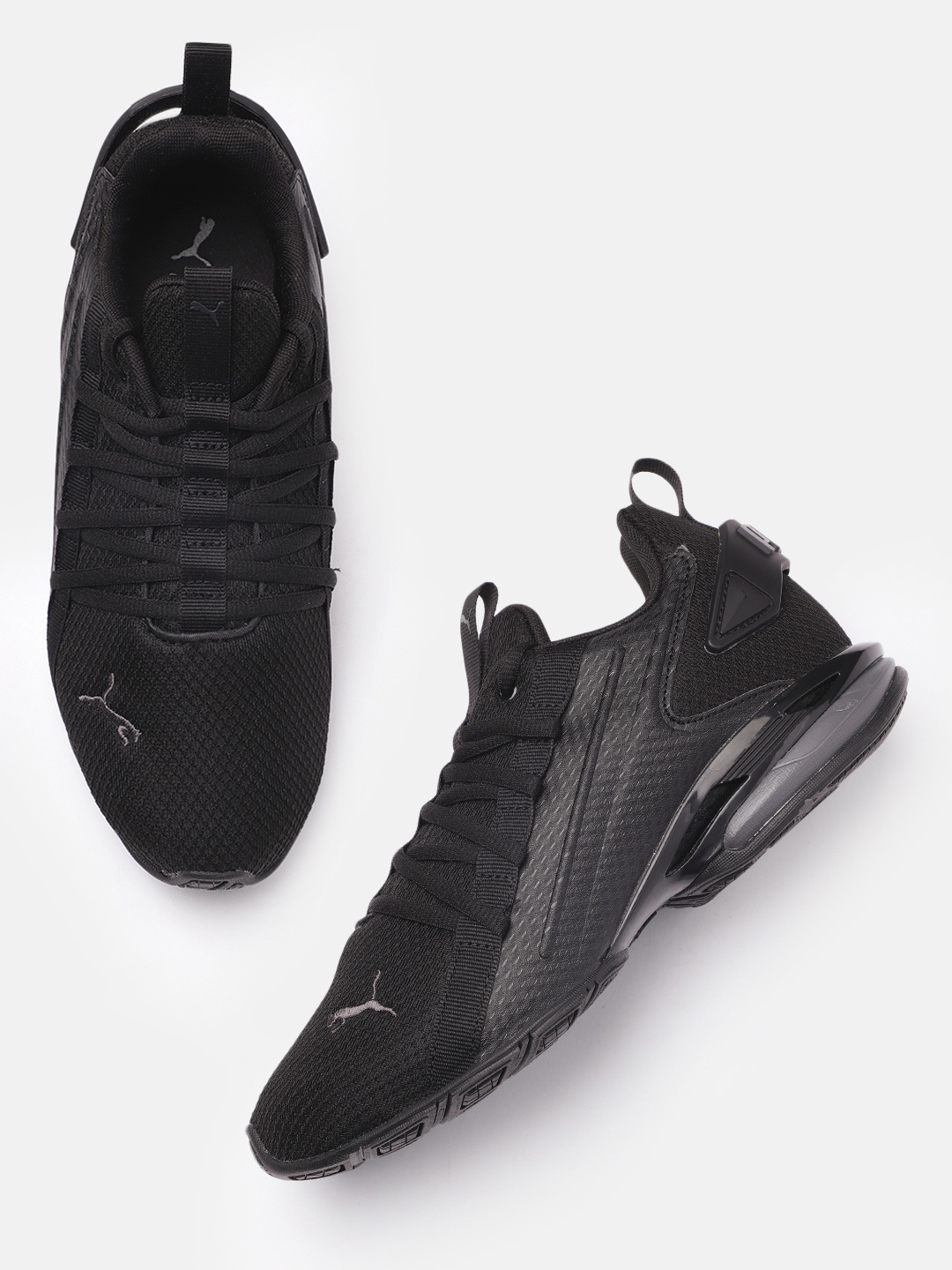 

Puma Unisex Black Ion SOFTFOAM Running Shoes